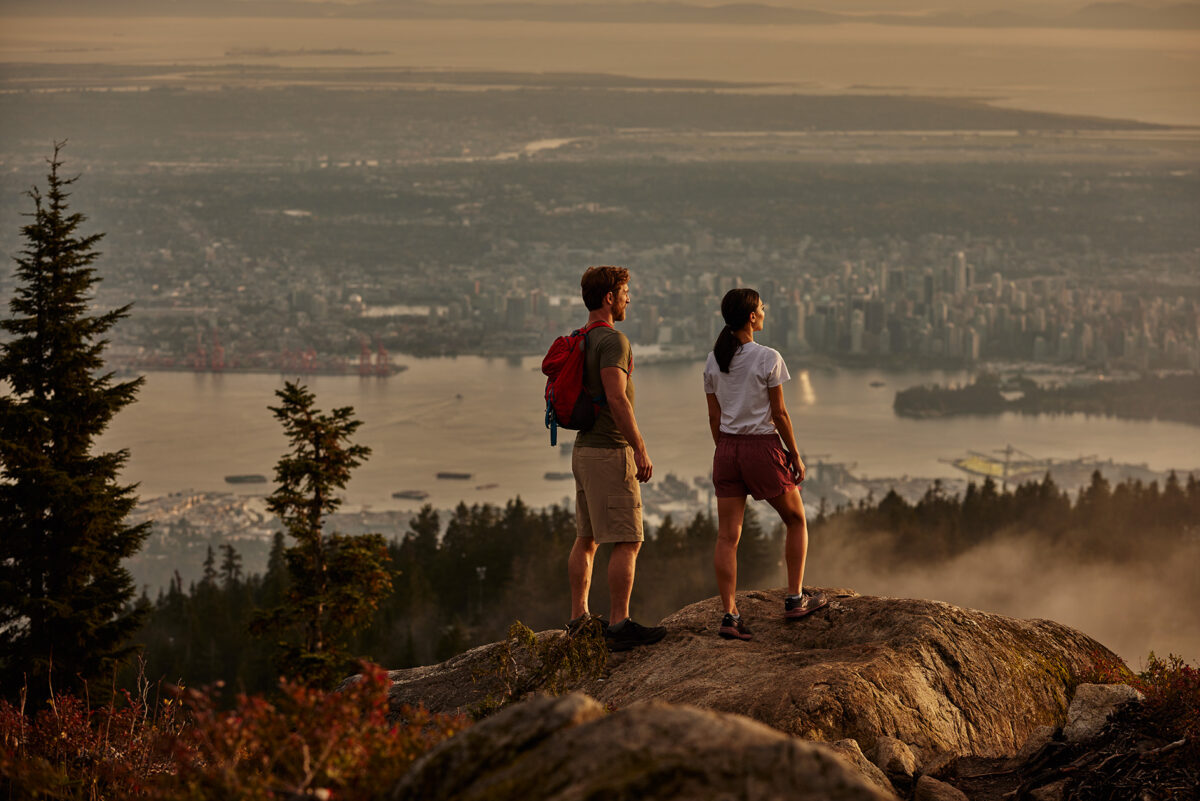 A couple of hikes explore Grouse Mountain in Vancouver.